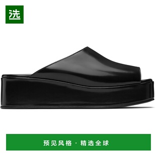1h可退 香港直邮The Row 女士 黑色 Emi Flatform 凉鞋 F1597L604