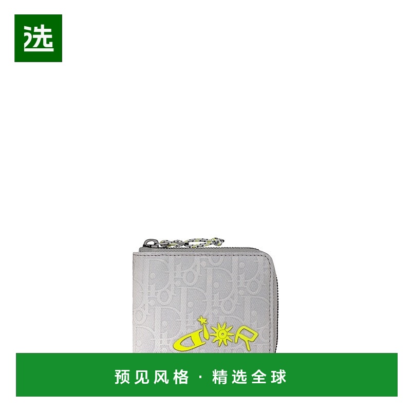 欧洲直邮Dior/迪奥 男士 LEWIS HAMILTON 拉链钱包