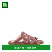 美国直邮 人字拖平底正品 bally 1h可退 女士 凉鞋 时尚 流行外穿