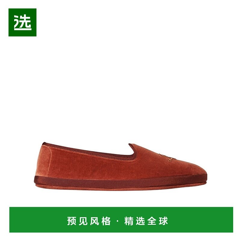 香港直邮Loro Piana 徽标刺绣乐福鞋 FAM6380
