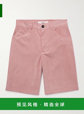 1h可退 Séfr 男士 Jiro 灯芯绒短裤 MSS25JIR pink粉色