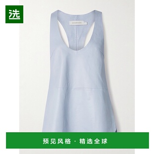 皮革背心 1h可退 Natura 女士 9975TS241SKYB 香港直邮ZIMMERMANN