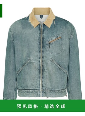 香港直邮Maison Margiela 破洞牛仔夹克 S50AM0636S30383