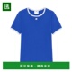 T恤 香港直邮Courreges 对比短袖 125JTS017JS0203