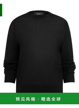 香港直邮WARDROBE.NYC 女士针织毛衣 W1114R20KN SS2025 黑色