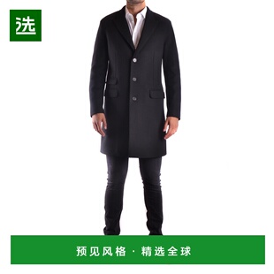 香港直邮NEIL BARRETT 男士大衣 BCA189ZF00601BLACK AW2025