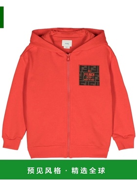 香港直邮Fendi 徽标拉链卫衣 JUH0855V0