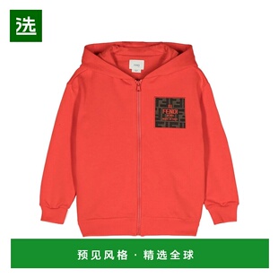 香港直邮Fendi JUH0855V0 徽标拉链卫衣