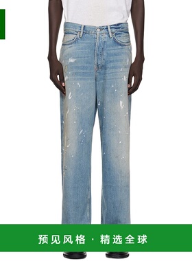 1h可退 香港直邮Acne Studios 艾克妮 男士 蓝色 1981 U 牛仔裤 C