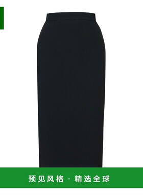 香港直邮N21 女士半身裙 C02253369000 SS2023 黑色 直筒半身裙