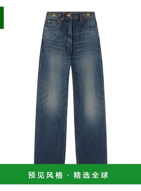 香港直邮Versace 高腰牛仔裤 10222701A16448