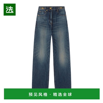 香港直邮Versace 高腰牛仔裤 10222701A16448