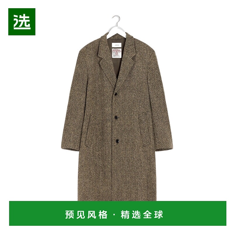 香港直邮Lemaire 长袖大衣 CO1114LF1447羊毛外套男装西装