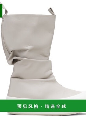 1h可退 香港直邮YUME YUME 男士 灰色 Low Fisherman 中筒靴 FML0