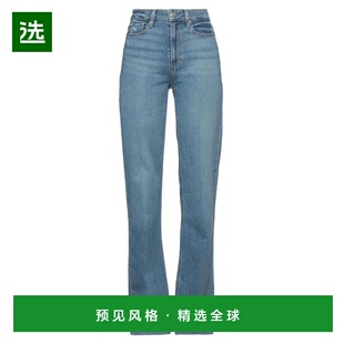 1h可退 【美国直邮】PAIGE女士牛仔裤中腰弹力徽标水洗休闲时尚潮