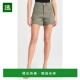 美国直邮 Paige 1h可退 Dani 复古常春藤绿色 口袋短裤