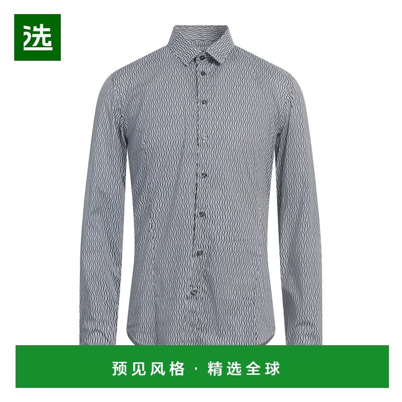 1h可退 香港直邮Patrizia Pepe 柏翠莎 佩佩 男士 花纹衬衫,男装,衬衫,淘宝优惠券,粉丝福利购,淘宝优惠卷