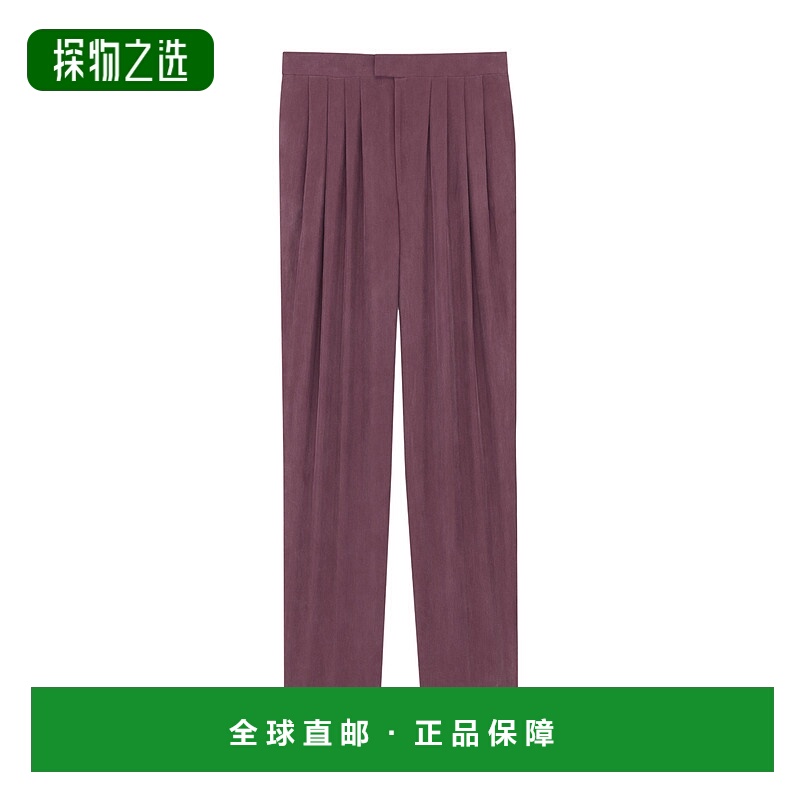 香港直邮Saint Laurent 褶皱休闲裤 856580Y6J78