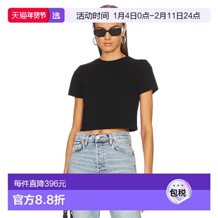 1h可退 香港直邮redone 女士 x Hanes 超细T恤 13702WMICROT