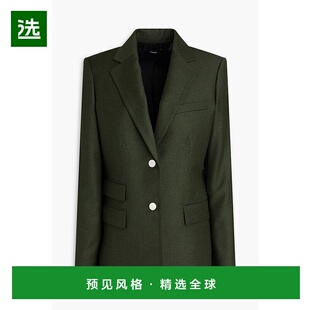 1h可退 香港直邮THEORY 希尔瑞 女士 羊毛法兰绒西装外套 O080110