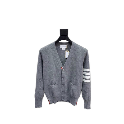 香港直邮Thom Browne 条纹针织开衫 MKC171A00219