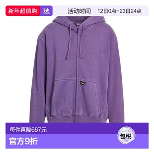 1h可退 香港直邮Gramicci 小野人 男士 卫衣 purple紫色 舒适时尚