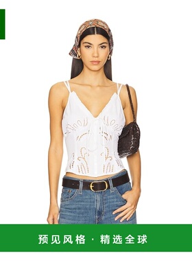 1h可退 香港直邮Free People 自由人 女士 Sweet Sammi 网眼上衣