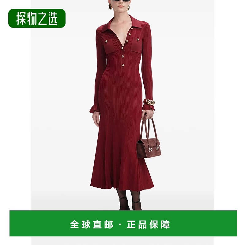 香港直邮Self-Portrait 女士 Self-portrait 紫色连衣裙 AW25008M