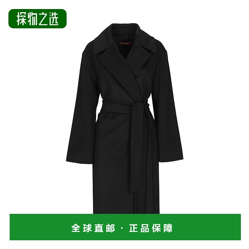香港直邮Max Mara 长袖羊毛大衣 6016094106