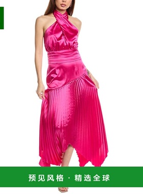 1h可退 【美国直邮】amur 女士 连衣裙服饰挂脖印花新款