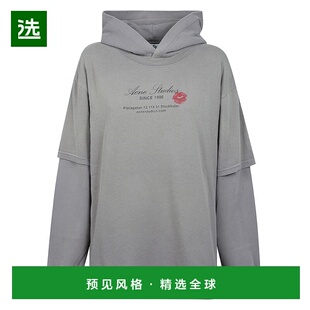 1h可退 香港直邮Acne Studios 艾克妮 女士 长袖卫衣 AI0160连帽
