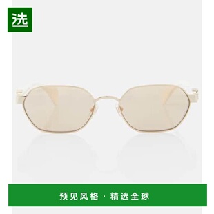 1h可退 香港直邮Gucci 古驰 女士 运动迷你矩形太阳眼镜 000919