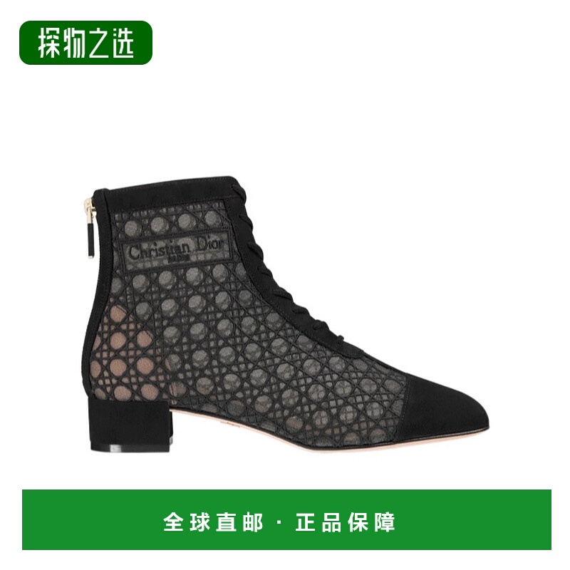 香港直邮Dior Naughtily-D 高跟短筒靴 KCT055MCD厚底鞋女靴