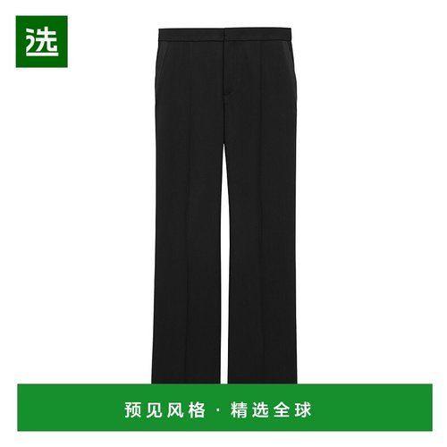 香港直邮Saint Laurent 羊毛阔腿休闲裤 818162Y512W阔腿裤