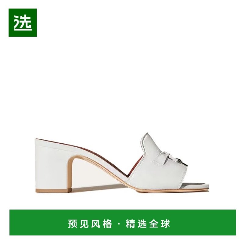 香港直邮Loro Piana 徽标吊饰高跟凉鞋 FAI5579