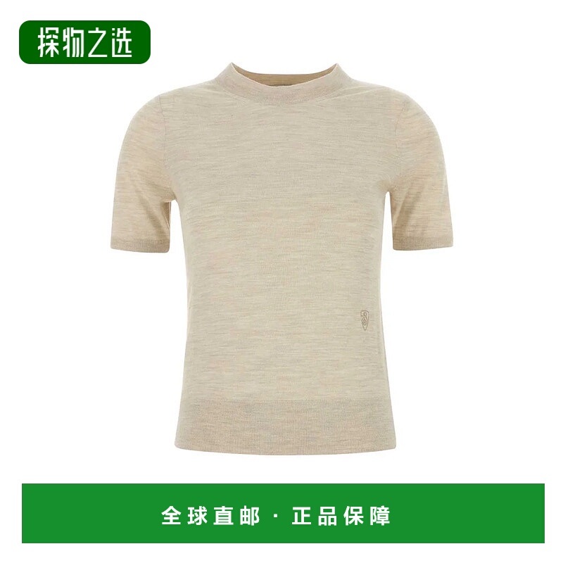 1h可退 香港直邮BURBERRY 女士T恤 8101955A4186 SS2025 米白色 B