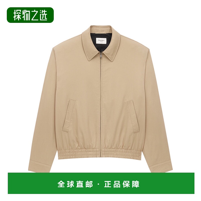 香港直邮Saint Laurent 长袖休闲夹克 838694YZ9BW