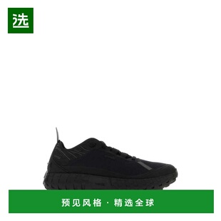 1h可退 香港直邮Norda 女士 001A 黑色帆布运动鞋 001AWSTEALTHBL