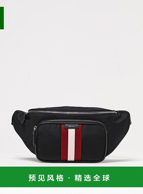 香港直邮BALLY 男士腰包 MAS02RNY286U901P CO 黑色