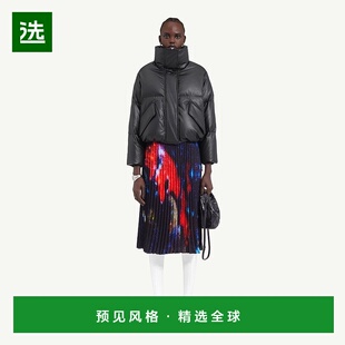 欧洲直邮Maison Margiela MM6 女士黑色粘胶羽绒服