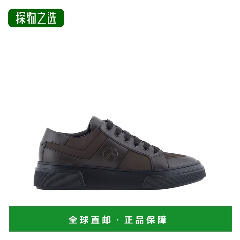 香港直邮Giorgio Armani 系带低帮运动鞋 X2X172XN152