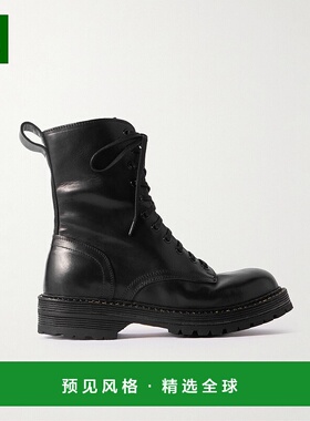 1h可退 香港直邮Visvim 维斯维木 男士 Gillespie 民族风皮质靴子