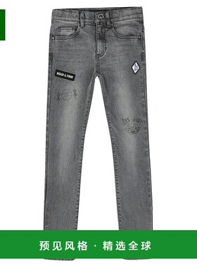 欧洲直邮IKKS  XW29023 男童服装修身牛仔裤 XW29023-95-C