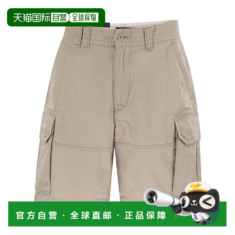 香港直邮Polo Ralph Lauren Gellar 棉质工装百慕大短裤 71054850