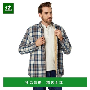 1h可退 【美国直邮】LLBean|Sherpa 衬里苏格兰格子衬衫 长袖 常
