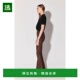 美国直邮 弹力真皮 Walter Lexie 1h可退 栗色 Baker 长裤 女