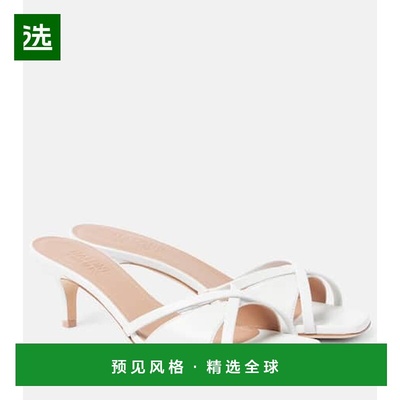 1h可退 香港直邮Malone Souliers 女士 Penn 45 皮质凉拖