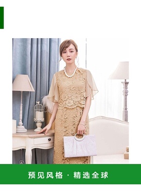 【日本直邮】dress+ 女士 连衣裙气质时尚礼服晚礼服时尚减龄穿搭