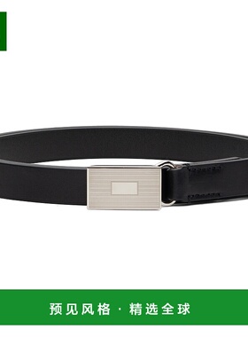 1h可退 香港直邮AURALEE 男士 黑色 Slide-Buckle 腰带 A00B04RP