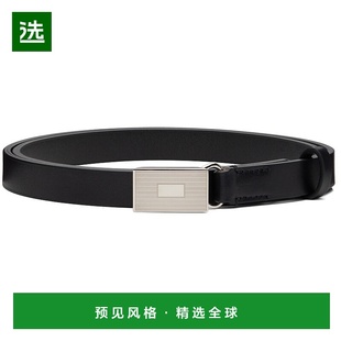 1h可退 香港直邮AURALEE 男士 黑色 Slide-Buckle 腰带 A00B04RP